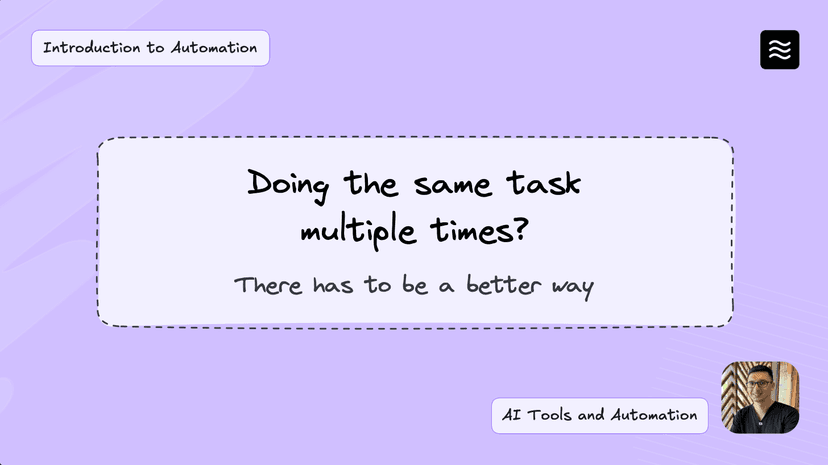 Introduction to Automation - Free Automation & AI Tools course for beginners